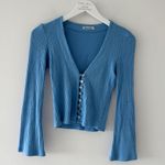 Reformation  Blue Sweatee Photo 3