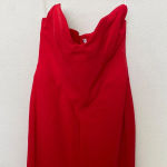 House Of CB  'Tamara'‎ Cherry red Strapless Corset Dress maxi NWOT size XL Photo 7