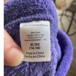 Cuddle Up in Comfort: Purple Velvety Plush Fleece Pullover Top size xl Photo 2