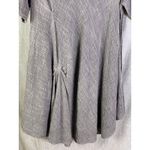 lamb Linen Gray Lagenlook Dress Minimalist Artisanal Tunic Scandinavian Style L Size L Photo 10