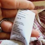 Urban Outfitters UO BDG Caleb Red & White Loose Boxy Fit Cropped Flannel Shirt Size Small Photo 7