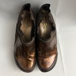 Jambu  Women’s 10 CALI Marble Brown Patent Leather Platform Clogs Photo 5