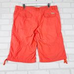 Columbia  Womens Coral Cargo Shorts Size 16 Drawstring Utility‎ Casual Photo 7