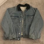 Brandy Melville John Galt Fur Denim Jacket Photo 0