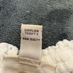 st. john's bay St. John’s Bay White Peasant Top XL Short Slv 100 % Cotton Boho Hippie Photo 3