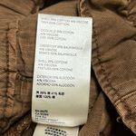 Free People Margate Paper Bag Pleated High Rise Brown Ankle Trousers Size Small Photo 14