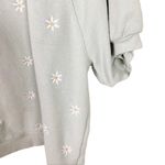 Madewell  Daisy Embroidered Short Sleeve Sweatshirt Photo 4