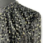 ALC Frank A.L.C. | NWT | Size 12 | Jane Metallic Flecked Burnout Texture Velvet Mini Dress Photo 4