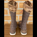 Salomon  tall fur boots size 7.5 Photo 7