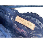 Showpo Who Am I Dress Womens 8 Navy Blue Crochet Dress Event Formal Ladies Photo 1