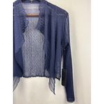 Women’s Komarvo Medium Navy Blue Satin Dress Set w/ Jewel Embellishments Size undefined Photo 9