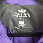 Peter Millar  Women's Short Sleeve Button Down Polo in Purple New without tags Photo 3