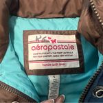 Aeropostale Brown and Teal Puffer Vest Photo 6