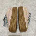 Superga  x LoveShackFancy Platform Sneaker Slides in Floral Pink Yellow Size 37 Photo 1