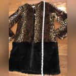 NWT Nasty gal faux fur leopard print coat size M Size M Photo 11