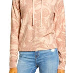 Treasure & Bond Marble Knit Sweater Womens Small Lightweight Hoodie Boho Pullover Photo 0