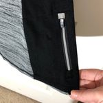 Athleta Black Space Dye Half Zip Pullover Photo 3