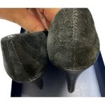 Anne Klein Womens AK iflex AK7 CAKE WALK Black Leather Heels Size 8 1/2 M Photo 8