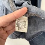 Sonoma light wash blue denim jean cotton comfortable petite jacket button down Photo 3