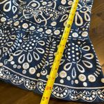 Alice + Olivia  Rapunzel Embroidered Mini Dress Floral Flounce Party Cocktail 0 Photo 8