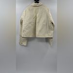 J.Crew  Cropped Barn Jacket™ in ripstop cotton Ivory Lace Photo 9