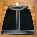 J.Jill  Cotton Knit Embroidered Skirt XSP Photo 3
