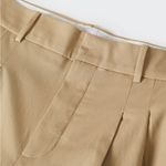 Mango Pleat detail cotton trousers Photo 3