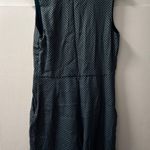 ZARA Navy V-Neck Jumpsuit Photo 3