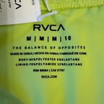 RVCA Bright Green Chevy Grooves High Leg Bikini Bottoms Medium NWT Photo 2