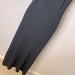 Ralph Lauren Lauren  Black Fur Collar Evening Dress Size Large Photo 11