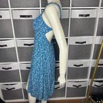 Princess Polly Georgia Midi Dress Navy Lower Impact Size 4 Photo 5