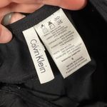 Calvin Klein  Womens 6 Black‎ One Piece Halter Adjustable Swimsuit Photo 5