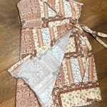 Justify  Strappy Mini Dress with Front Fold Over Slit with Tie NWOT Photo 4