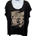 Urban Outfitters True Religion Western Graphic Rhinestone Loose Fit Short Sleeve T-Shirt Top Photo 0