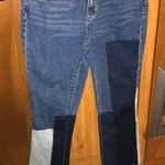 Universal Threads Patchwork Crop Jeans Photo 0