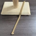 14K 2.48ctw Diamond Link Bracelet Gold Photo 1