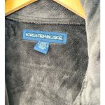 Kristen Blake | S |Women's Fleece Full Zip Jacket Sweatshirt Coat Brown Luxury Photo 1