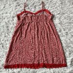 American Eagle New  Outfitters Women’s Red floral slip dress size Medium Photo 4