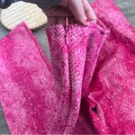 Urban Outfitters  vivica pink snakeskin‎ faux leather low rise pants Photo 9