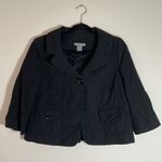 Ann Taylor  Cropped Blazer Black‎ Photo 6