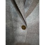 Theory  Women's Blue 100% Wool Sleek Flannel Staple Blazer Jacket Size‎ 10 Photo 3