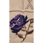 Leslie Fay Petite Vintage Beige Sweater Photo 3