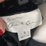 Black velvet burnout unstructured jacket Photo 5