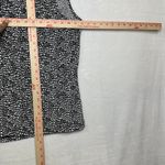 Calvin Klein Calvin‎ Klein 0X Plus Cowl Neck Sleeveless Top Black White Geometric Work Formal Photo 5