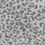 Calvin Klein  Womens Leopard Sweater M Gray Black Knit Scoop Neck Pullover Cozy Photo 5