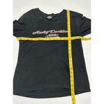 Harley Davidson women’s 105th Anniversary Long Sleeve Shirt Black Size Large‎ Photo 8
