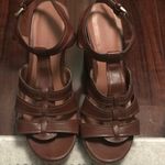 Franco Sarto Women's Sz 8 Brown Wedge Photo 1