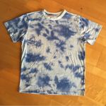 Original Use Tie Dye Short Sleeve Tee, Aqua, Blue, Size M Photo 12
