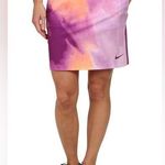 Nike Golf Dri-Fit Printed Woven Golf Skort Skirt Orange Purple Women’s Size 4 Photo 0