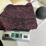 Lululemon Outrun 17" Crop Leggings. Color Shatter Weave Dust Coral Plum Size 10 Photo 11